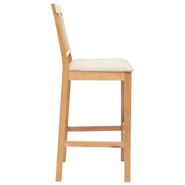 Baarijakkara 2 kpl Luonnollinen ja beige