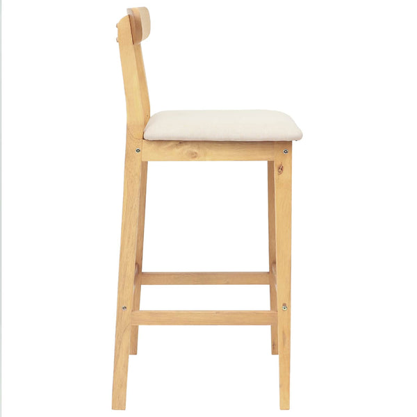 Baarijakkara 2 kpl Luonnollinen ja beige