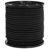 Bungee Kuminauhat 4 mm Musta PP ja kumi