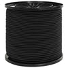 Bungee Kuminauhat 4 mm Musta PP ja kumi