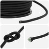 Bungee Kuminauhat 8 mm Musta PP ja kumi