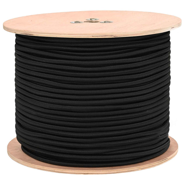 Bungee Kuminauhat 8 mm Musta PP ja kumi