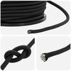 Bungee Kuminauhat 10 mm Musta PP ja kumi
