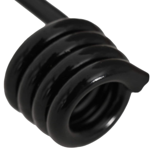 Koukut 12 kpl Musta 8 mm x 5 cm Teräs