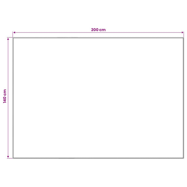 Matto ORIZ Ruskea 140 x 200 cm 100% polyesteri
