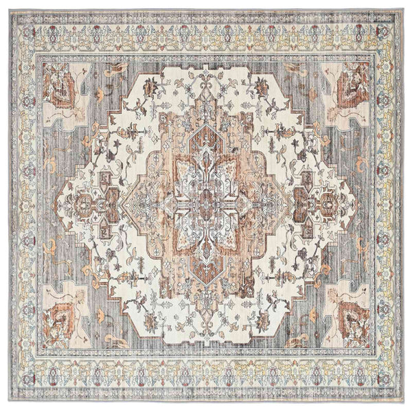 Matto ORIZ Ruskea 200 x 200 cm 100% polyesteri