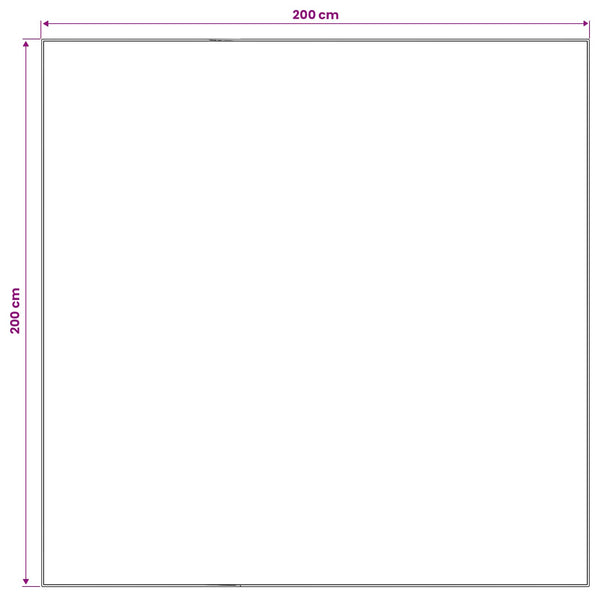 Matto ORIZ Tumma Sininen 200 x 200 cm 100% polyesteri