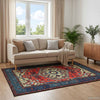 Matto ORIZ Punainen 120 x 170 cm 100% polyesteri