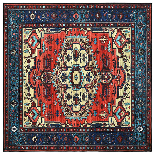 Matto ORIZ Punainen 240 x 240 cm 100% polyesteri