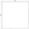Matto ORIZ Kerma 160 x 160 cm 100% polyesteri