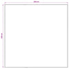 Matto ORIZ Oranssi 240 x 240 cm 100% polyesteri