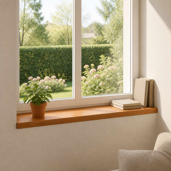 Ikkunalautaset 2 kpl Ruskea 80 x 30 x 2 cm Mäntypuu