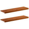 Ikkunalautaset 2 kpl Ruskea 100 x 25 x 2 cm Mäntypuu