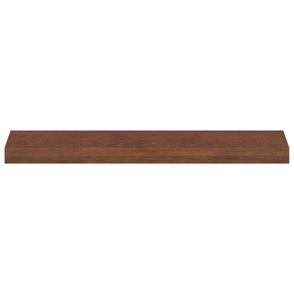 Ikkunalautaset 2 kpl Tumma ruskea 70 x 20 x 2 cm Mäntypuu