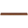 Ikkunalautaset 2 kpl Tumma ruskea 100 x 20 x 2 cm Mäntypuu