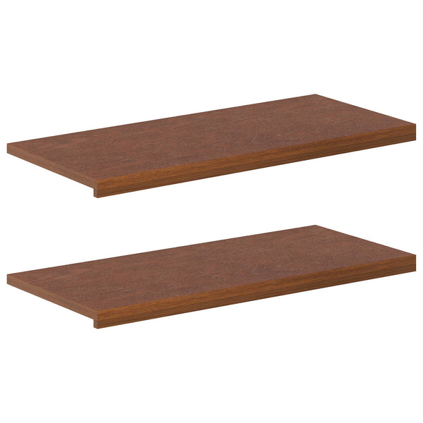 Ikkunalautaset 2 kpl Tumma ruskea 100 x 40 x 2 cm Mäntypuu