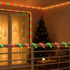 LED-jouluvalokaapeli 120 LEDiä Punainen ja Vihreä 5 m