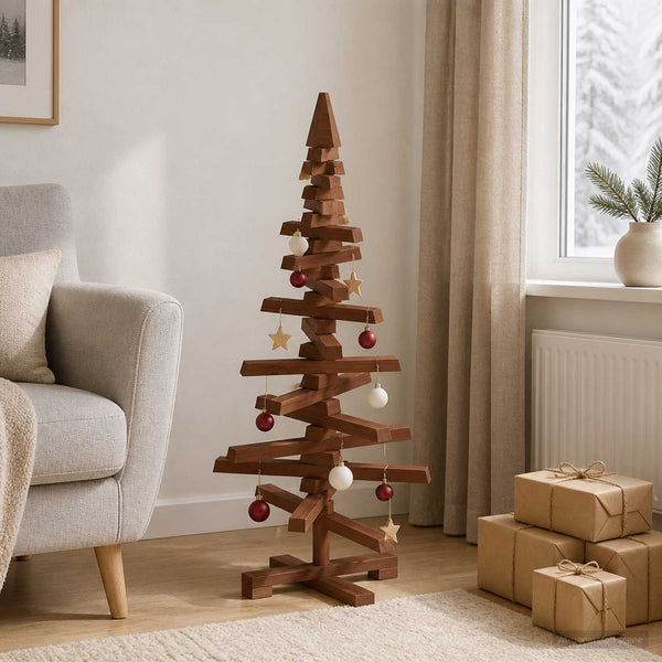 Puinen Joulukuusi KOTKA 90 cm Täysi mänty