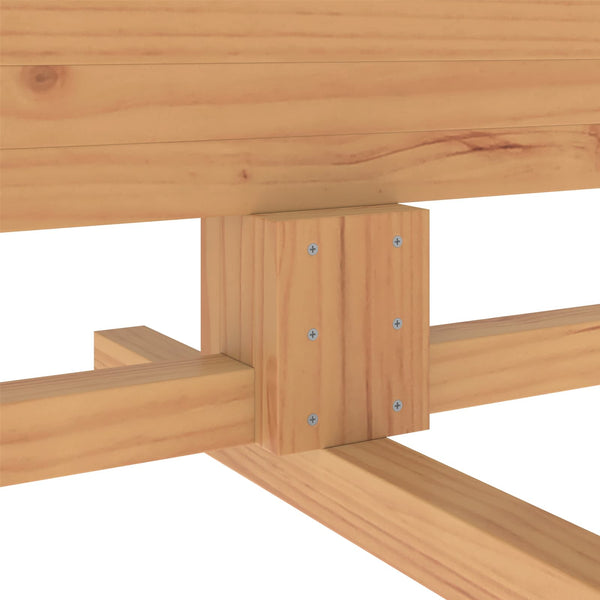 Puinen Joulukuusi KOTKA 240 cm Täysi mänty Ruskea viilu