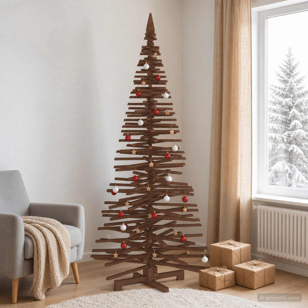 Puinen Joulukuusi KOTKA 240 cm Täysi mänty