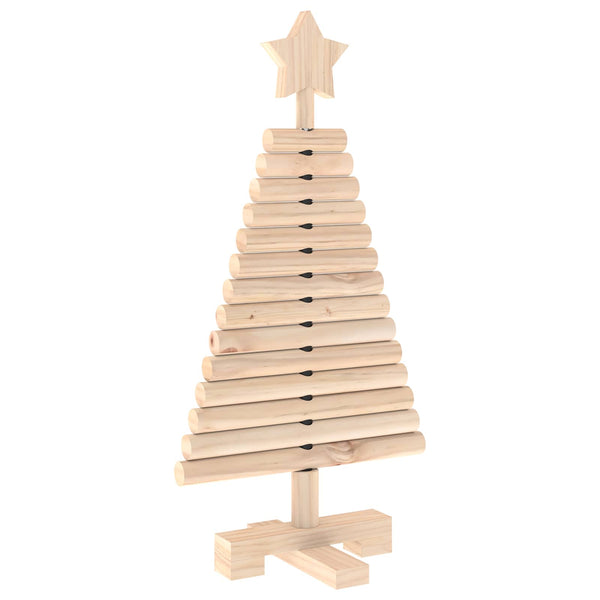 Puinen Joulukuusi KOTKA 60 cm Täysi mänty Luonnollinen