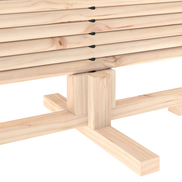 Puinen Joulukuusi KOTKA 150 cm Täysi mänty Luonnollinen