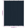 Kattopaneeli 36 kpl Antrasiitti 60 x 45 cm Galvanoitu teräs