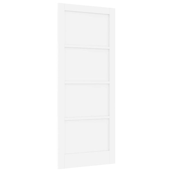 Sisäovi 86 x 211 cm vaneri valkoinen