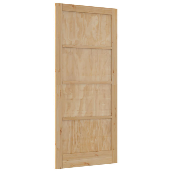 Sisäovi 93 x 211 cm vaneri Luonnollinen