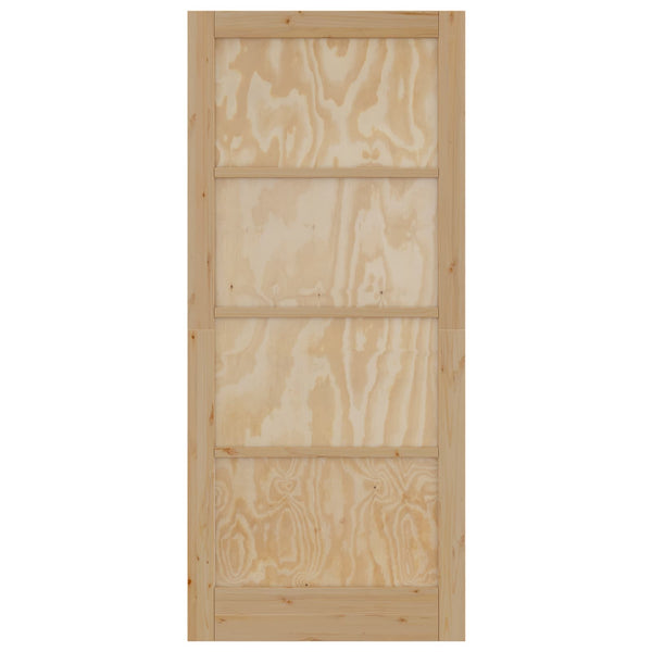 Sisäovi 93 x 211 cm vaneri Luonnollinen
