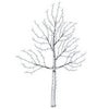 Seinälle asennettava LED-joulukuusi 210 cm 312 LEDiä
