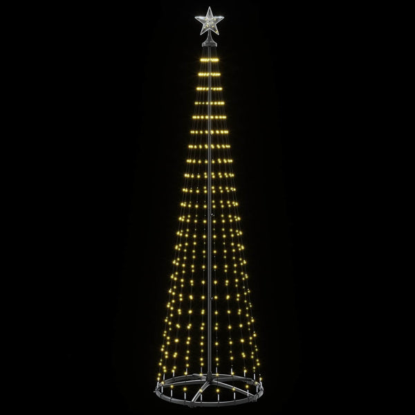Kartiomainen LED-joulukuusi 250 cm 470 LEDiä Lämpimän Valkoinen