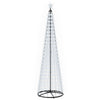 Kartiomainen LED-joulukuusi 250 cm 470 LEDiä Kylmä valkoinen
