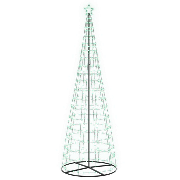 LED-joulupuu 300 cm 390 LEDiä RGB Teräs RGB