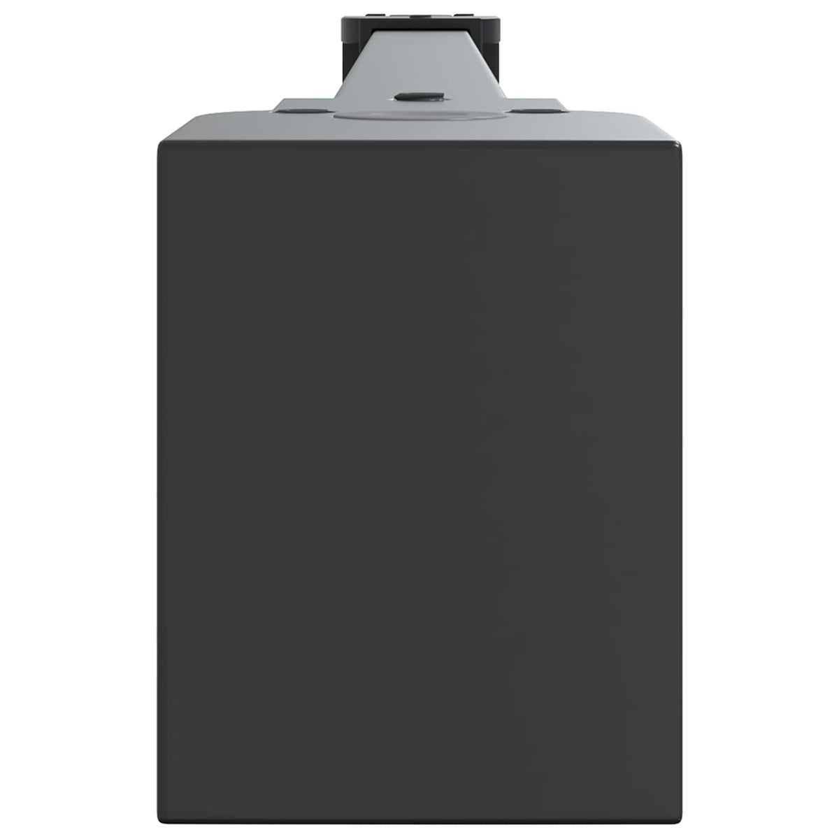Suihkuseinän tukitanko 47,5 cm 68/ mm lasille Musta