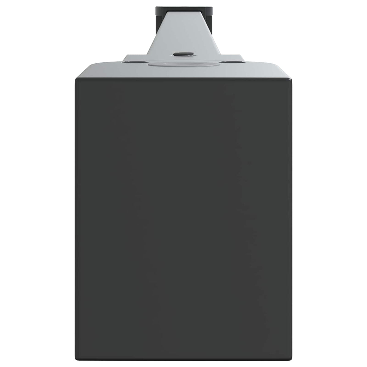 Suihkuseinän tukitanko 57,5 cm 68/ mm lasille Musta