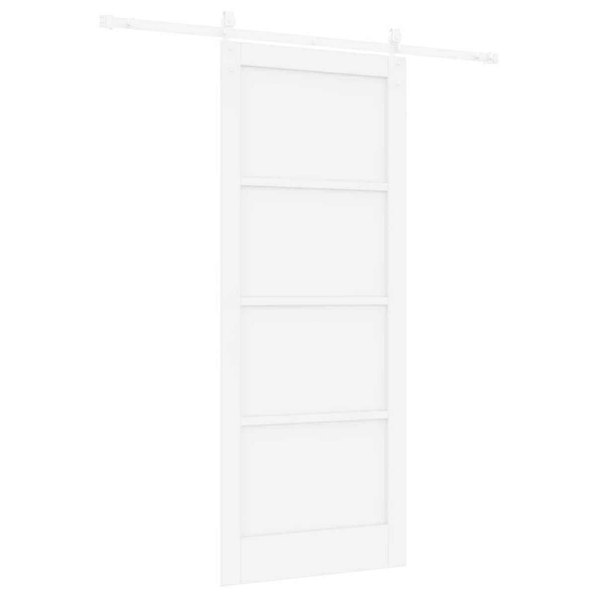 Liukuovi ORKDAL 86 x 211 cm Tekninen puu valkoinen
