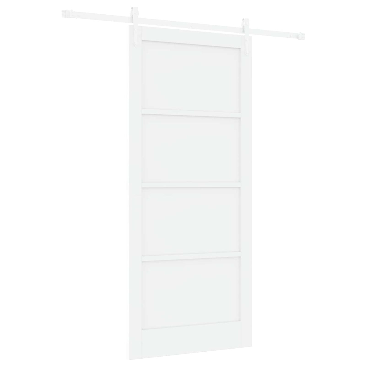 Liukuovi ORKDAL 93 x 211 cm Tekninen puu valkoinen