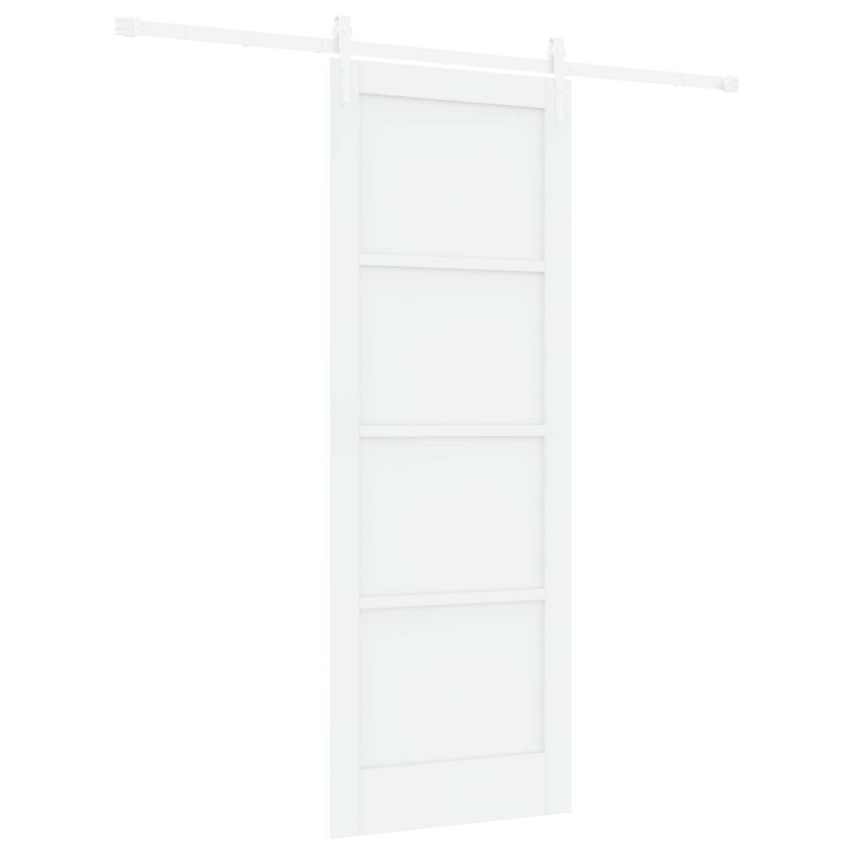 Liukuovi ORKDAL 78 x 211 cm Tekninen puu valkoinen