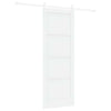 Liukuovi ORKDAL 78 x 211 cm Tekninen puu valkoinen