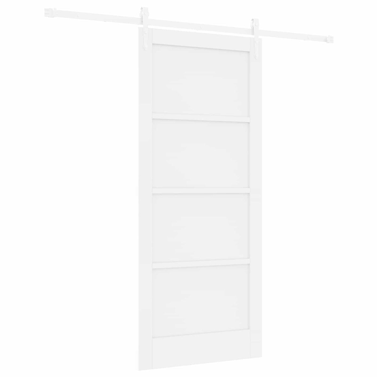 Liukuovi ORKDAL 86 x 198,5 cm Tekninen puu valkoinen