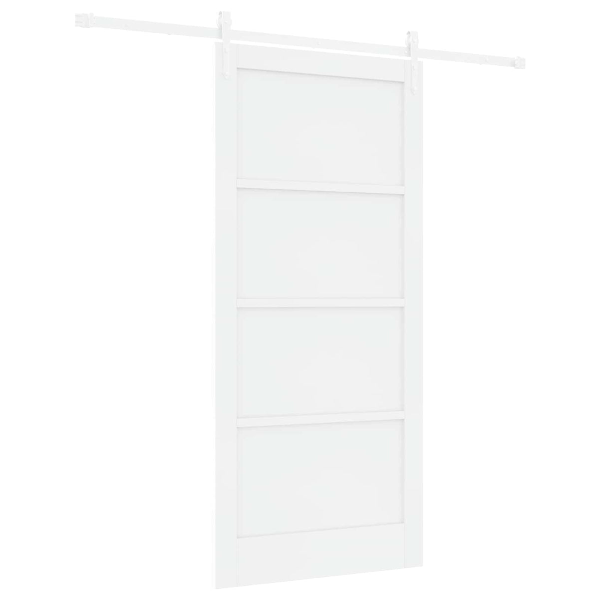 Liukuovi ORKDAL 93 x 202 cm Tekninen puu valkoinen