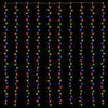 Valoverho 300 LEDiä Monivärinen 300 x 300 cm