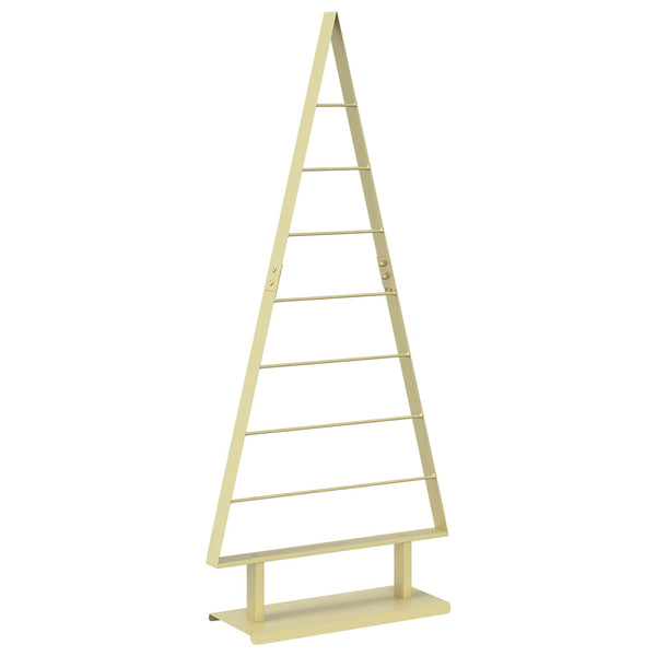 Metallinen joulukuusi KUOPIO 125 cm Teräs Kulta