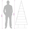 Metallinen joulukuusi KUOPIO 180 cm Teräs Kulta