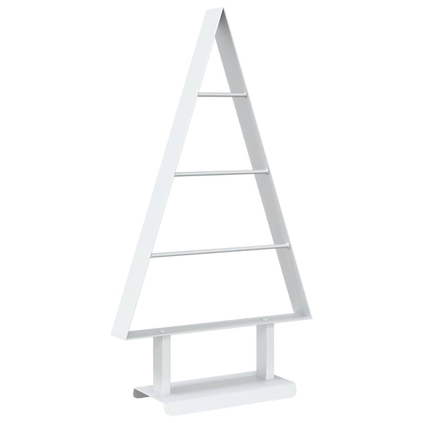 Metallinen joulukuusi KUOPIO 60 cm Teräs valkoinen