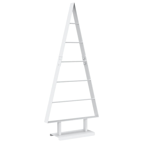 Metallinen joulukuusi KUOPIO 90 cm Teräs valkoinen