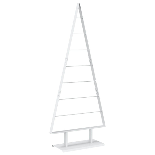 Metallinen joulukuusi KUOPIO 150 cm Teräs valkoinen