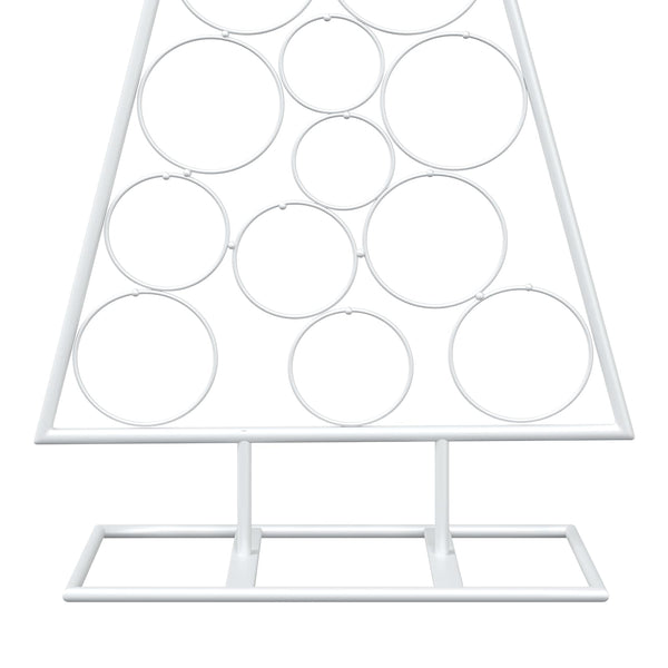 Metallinen joulukuusi pyöreällä jalalla KUOPIO 125 cm Teräs