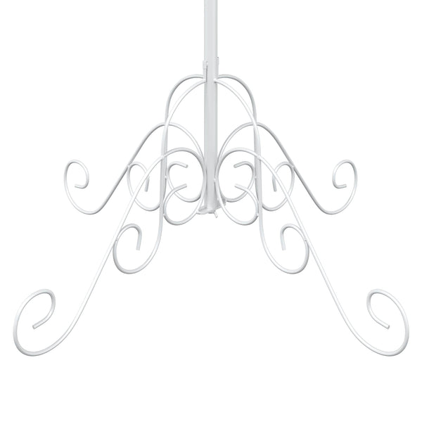 Metallinen joulukuusi KUOPIO 60 cm teräs White